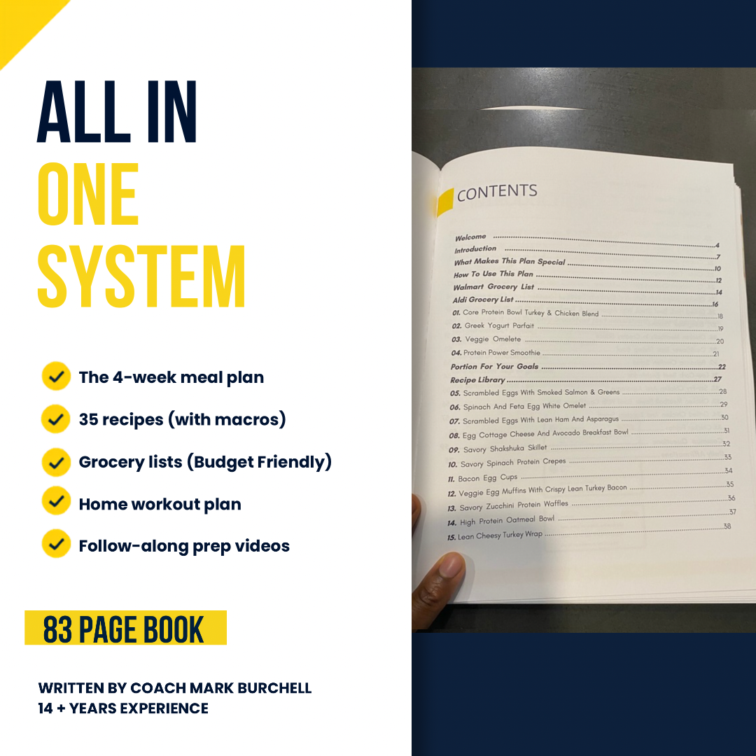 All in one system — the real contents page of the 83-page book